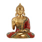 Blessing Buddha Brass Idol 12 inches - Budhshiv.com