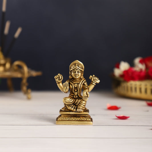 Brass Balambika Devi Idol | Height 3 inch - Budhshiv.com