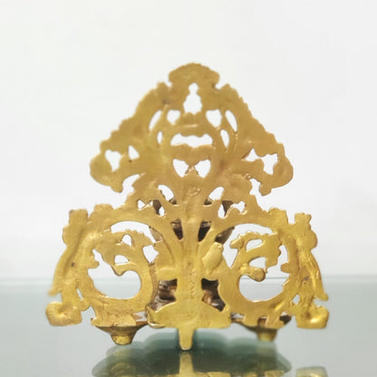 Brass Fine Quality Lord Ganesha and Goddess Lakshmi Panchdeep - Pair or Single panchdeepam 6.5" - Budhshiv.com