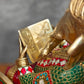 Brass Ganesha on Rocking Chair 17" - Budhshiv.com