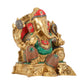 Brass Ganesha Statue - 13" - Budhshiv.com