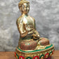 Brass Handcrafted Buddha Statue 21 inch - Budhshiv.com