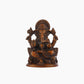 Brass Handcrafted Ganesha Idol Seated on Chair 5" - Budhshiv.com