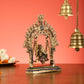 Brass Lord Ganesha Swing Idol - 10 inch - Budhshiv.com