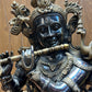 Brass Lord Krishna with Cow Statue | Large Size | 46"/ 4 feet - Budhshiv.com