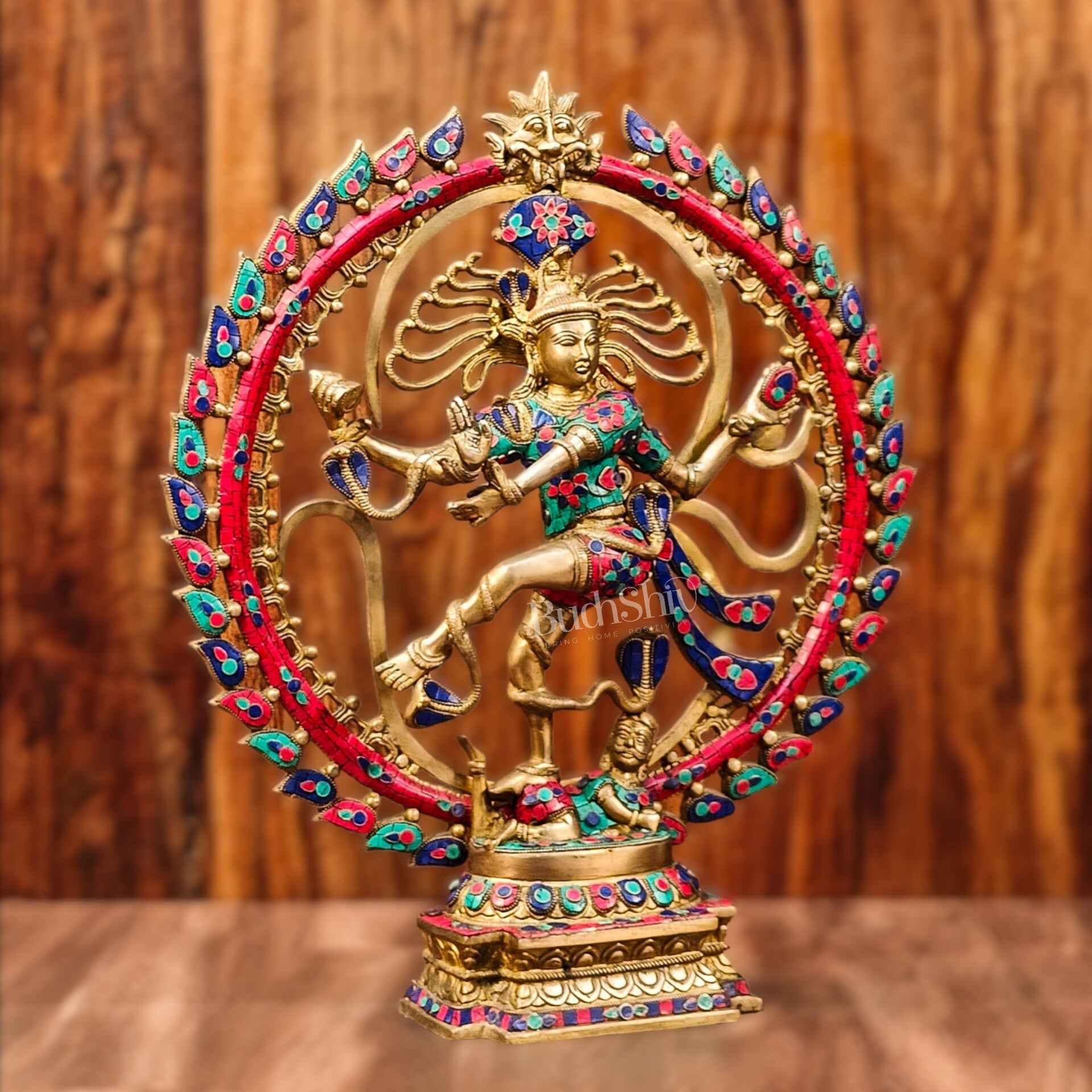 Brass Nataraja Statue 24" - Budhshiv.com
