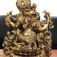 Brass Saraswati ma idol 16 inch - Budhshiv.com