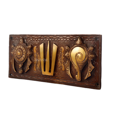 Ganesh Shubh Labh Wandsticker 8 Zoll - Indische Türdekoration