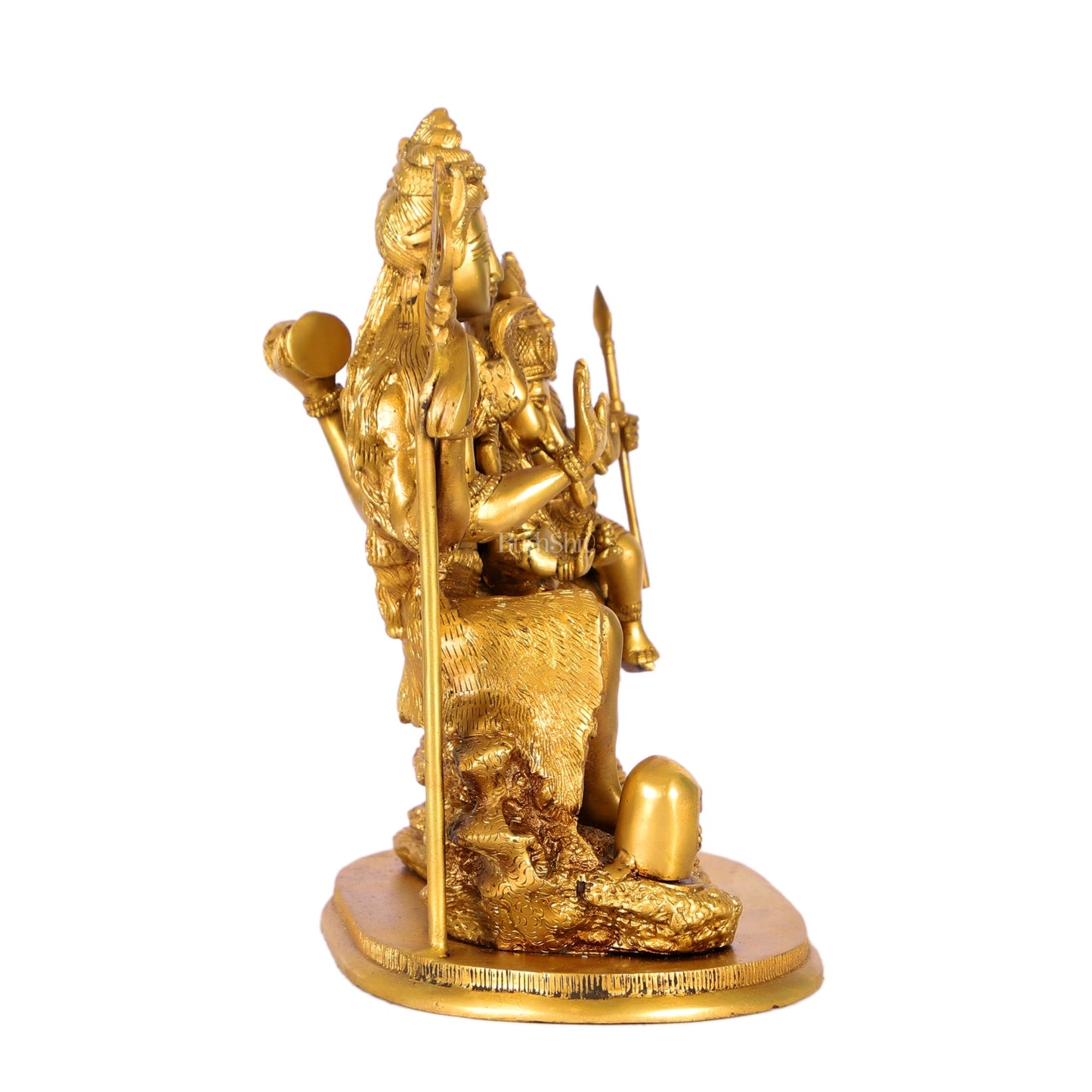 Brass Shiv Parivar 12" - Budhshiv.com