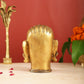 Brass Shiva head mahakaal statue mukhalingam - Budhshiv.com