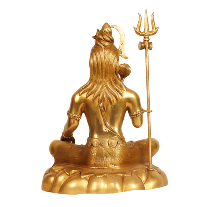 Brass Shiva murti 20 inch - Budhshiv.com