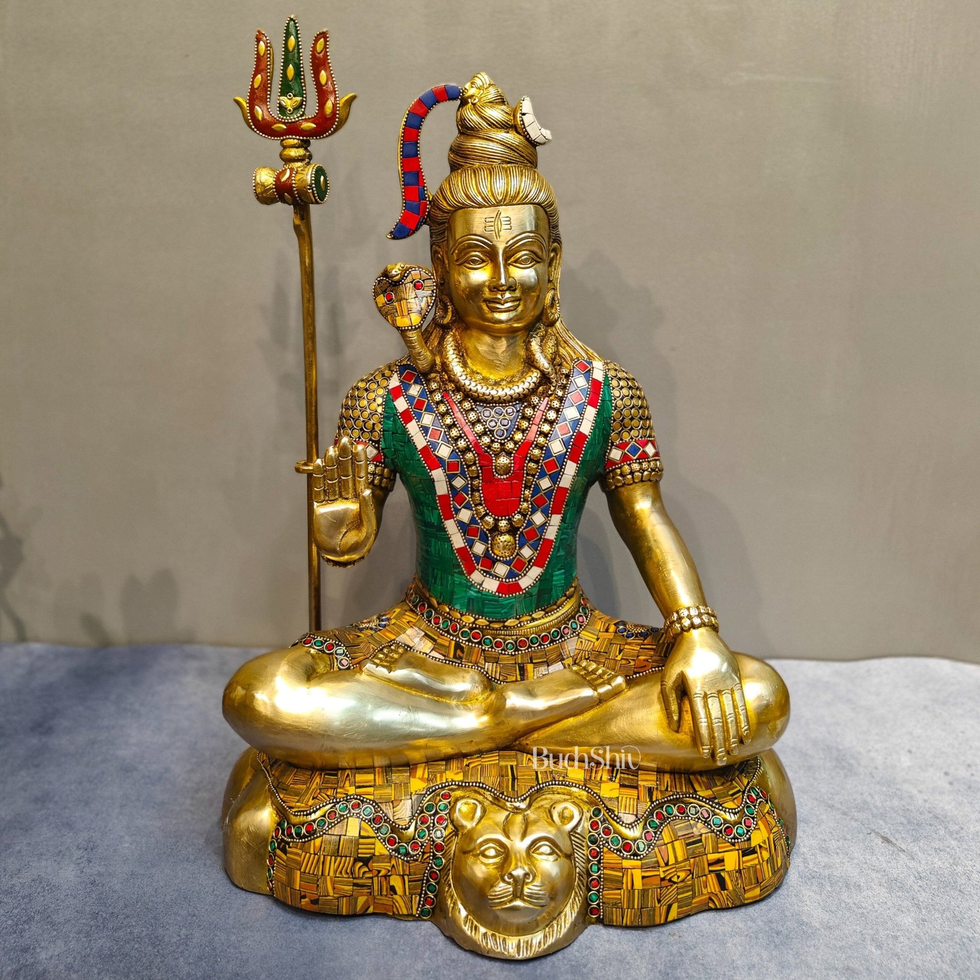 Brass Shiva Statue 20 inch –