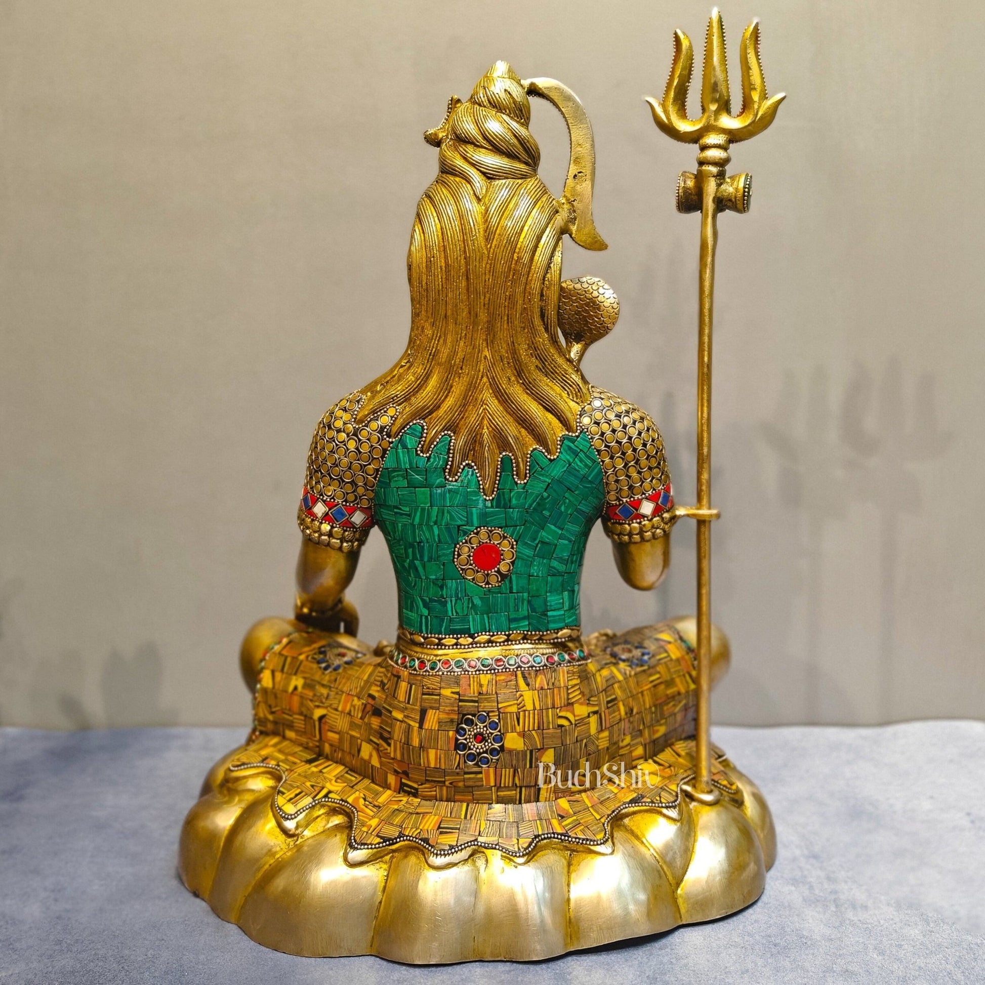 Brass Shiva Statue 20 inch - Budhshiv.com