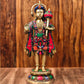 Brass Standing Hanuman Statue 27" - Budhshiv.com