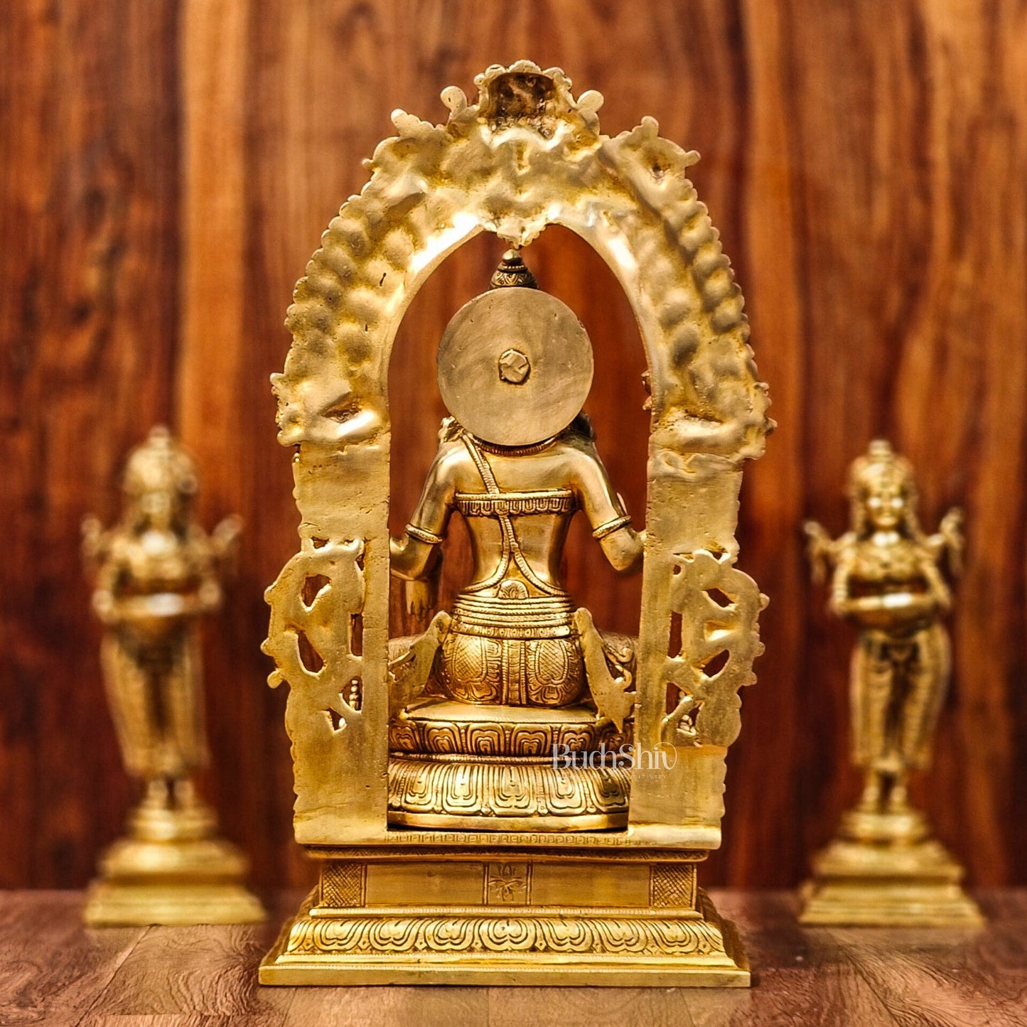 Brass Superfine Lakshmi Statue 24" - Budhshiv.com