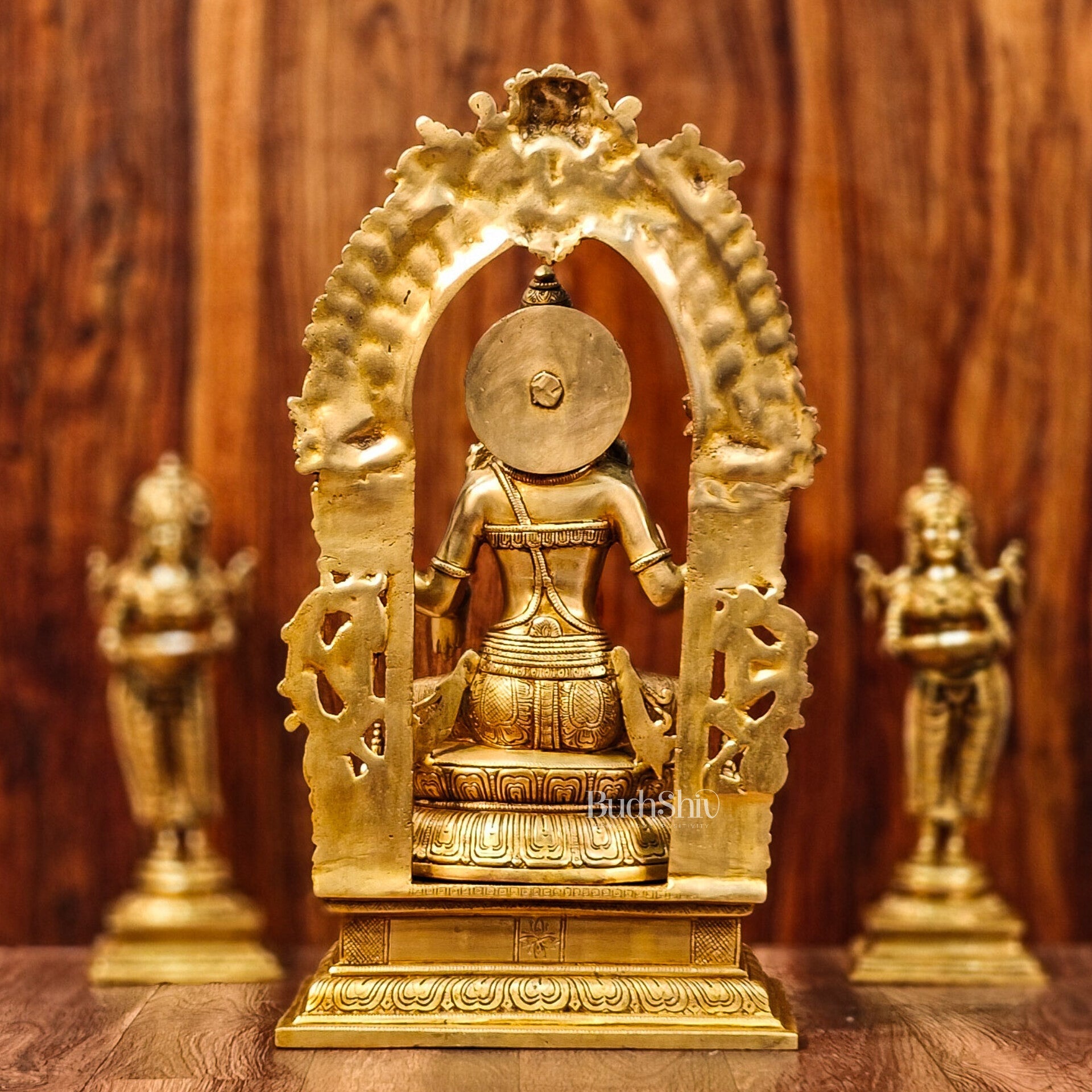 Brass Superfine Lakshmi Statue 24" - Budhshiv.com