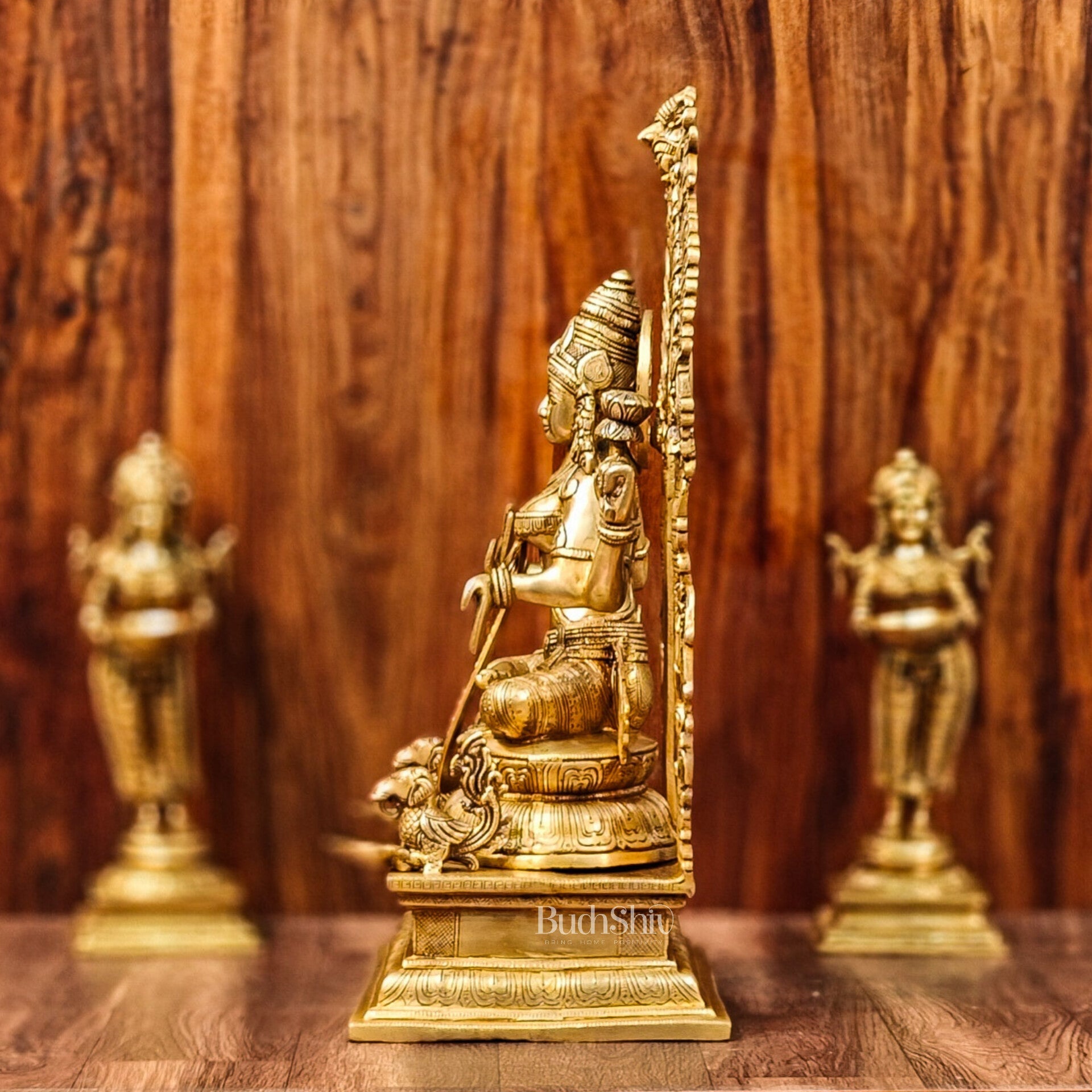 Brass Superfine Lakshmi Statue 24" - Budhshiv.com