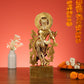Brass Superfine Lord Krishna Statue - 15.5 Inch - Budhshiv.com