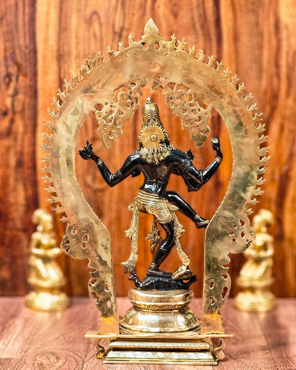 Brass Superfine Nataraja Statue 26" - Budhshiv.com