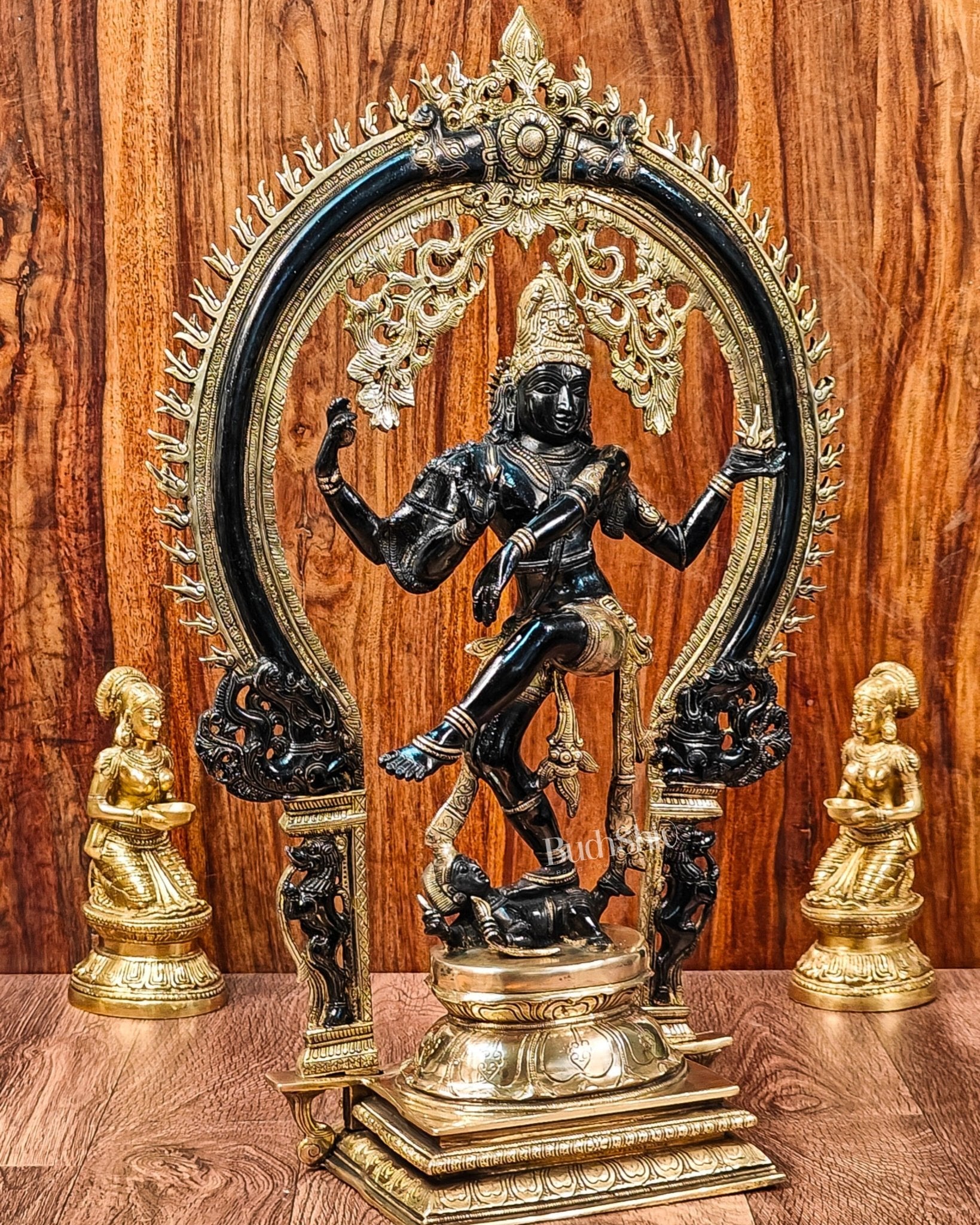 Brass Superfine Nataraja Statue 26" - Budhshiv.com