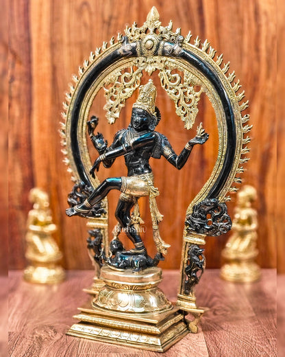 Brass Superfine Nataraja Statue 26" - Budhshiv.com