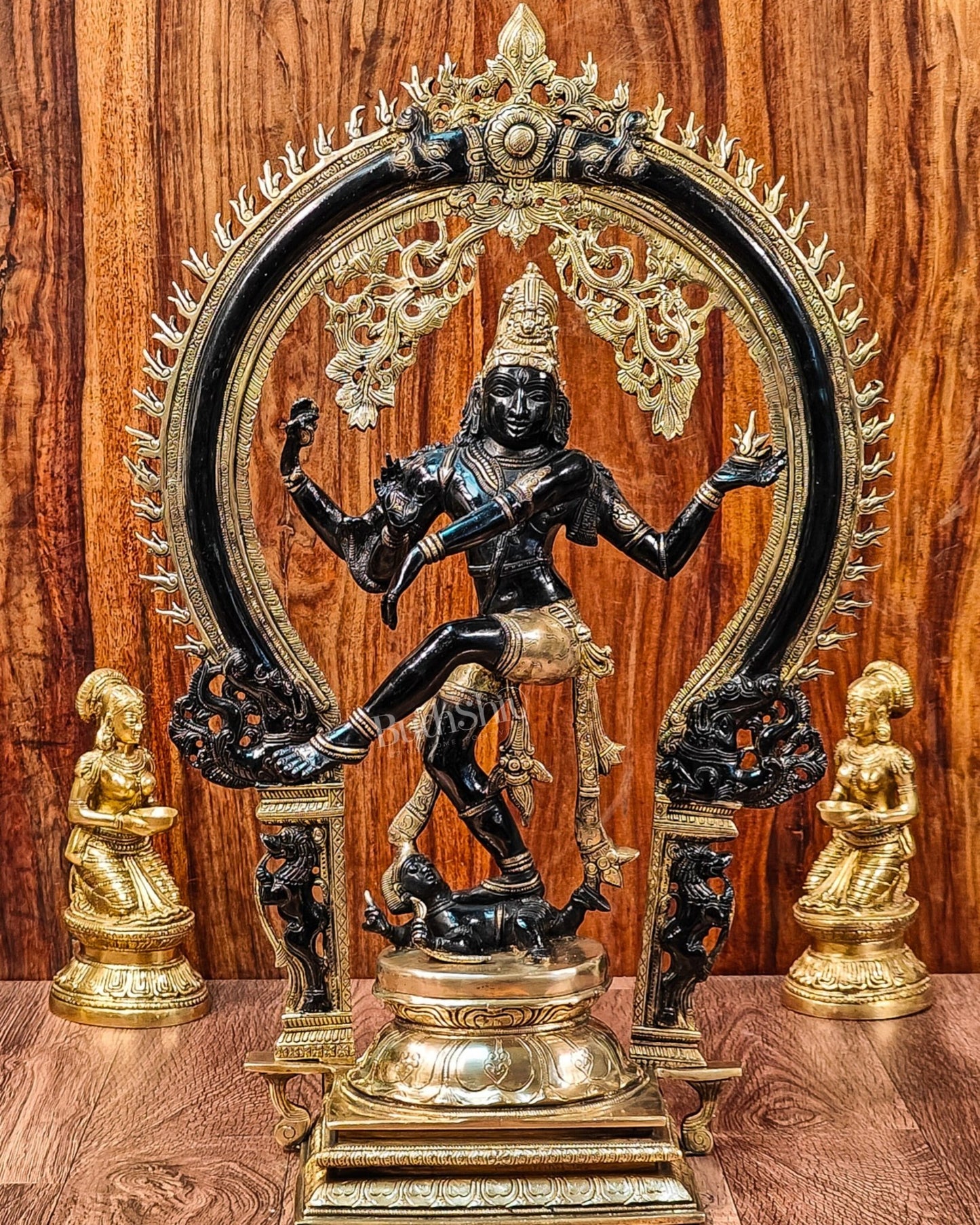 Brass Superfine Nataraja Statue 26" - Budhshiv.com