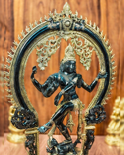 Brass Superfine Nataraja Statue 26" - Budhshiv.com