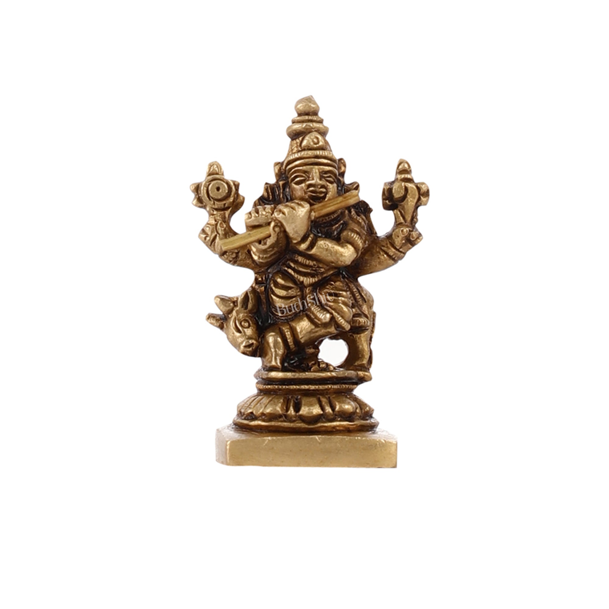 Krishna brass copper-plated outlets 30 cm 2,2kg