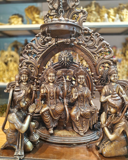 Brass Superfine The Royal Ram Darbar 23 inches - Budhshiv.com