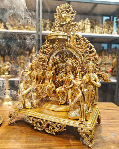 Brass Superfine The Royal Ram Darbar 23 inches - Budhshiv.com