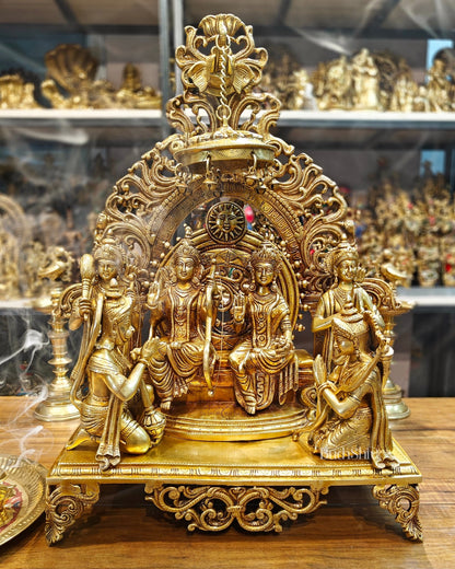 Brass Superfine The Royal Ram Darbar 23 inches - Budhshiv.com