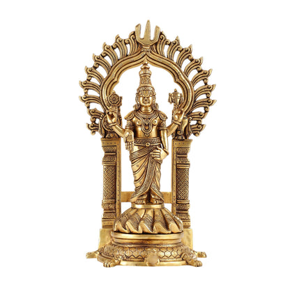 Brass Superfine Tirupati Balaji Statue 17" - Budhshiv.com