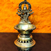 Brass Superfine Varahi lamp 8" - Budhshiv.com