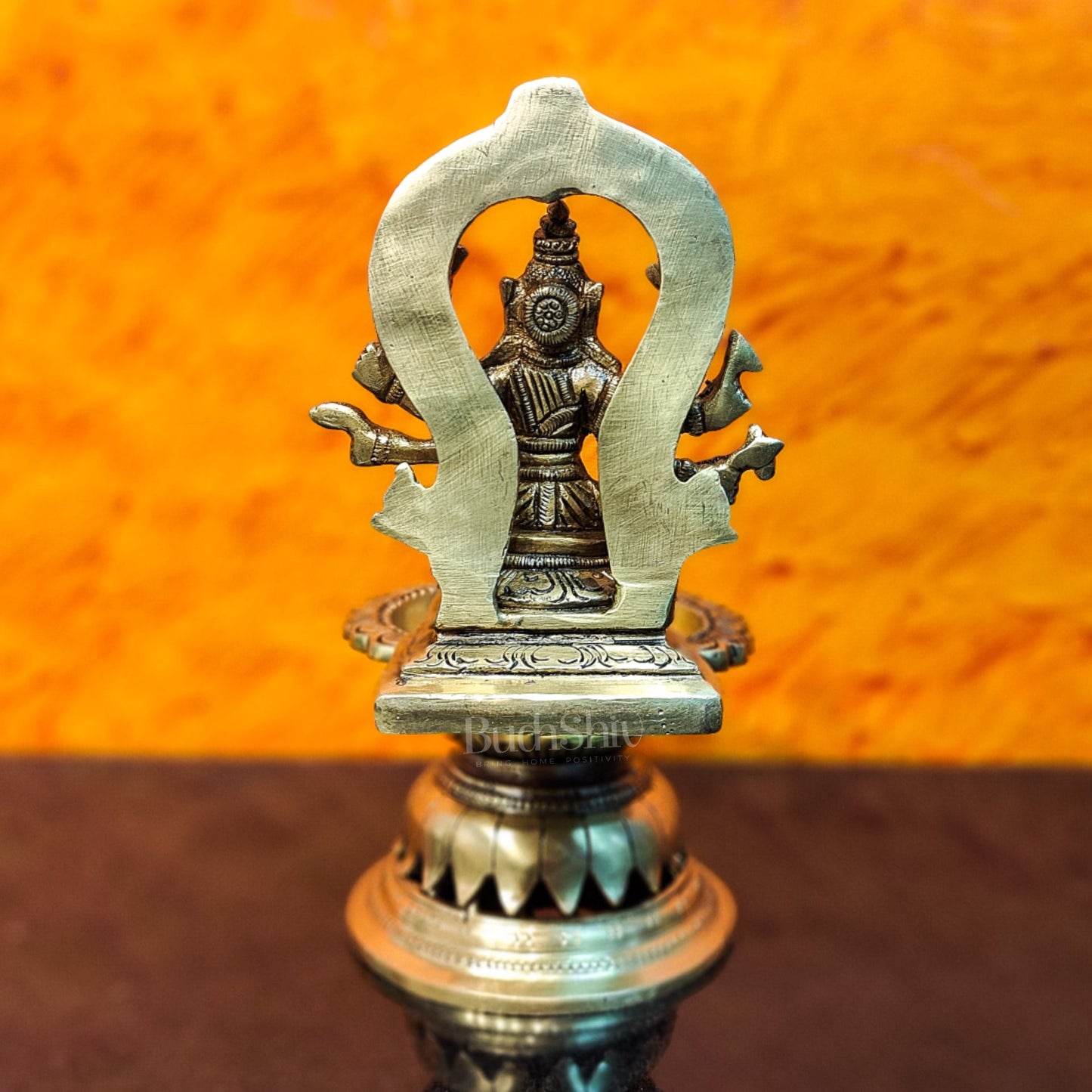 Brass Superfine Varahi lamp 8" - Budhshiv.com