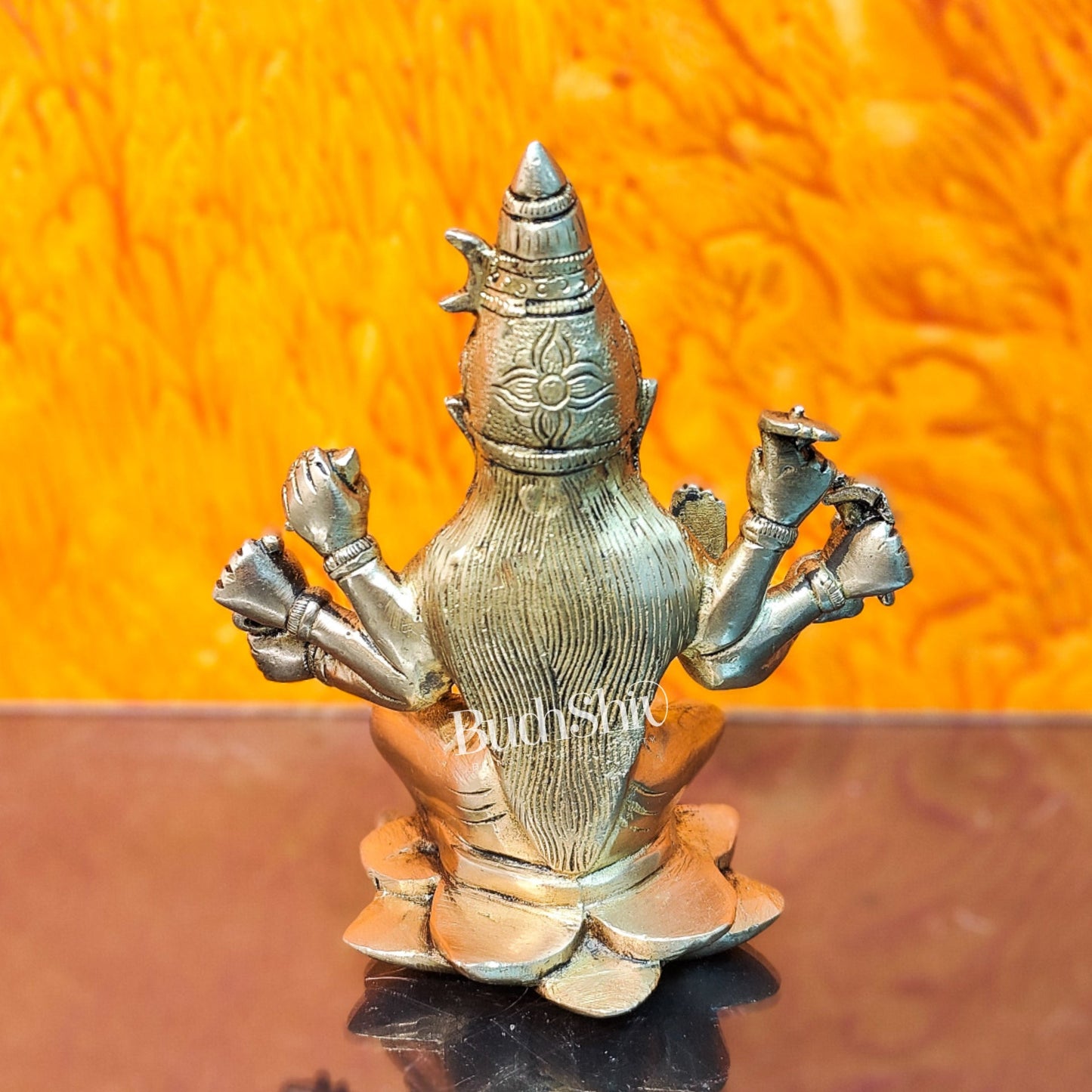 Brass Varahi amman statue 6" - Budhshiv.com