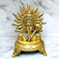 Divine Brass Lord Hanuman Head 9.5 inch - Budhshiv.com