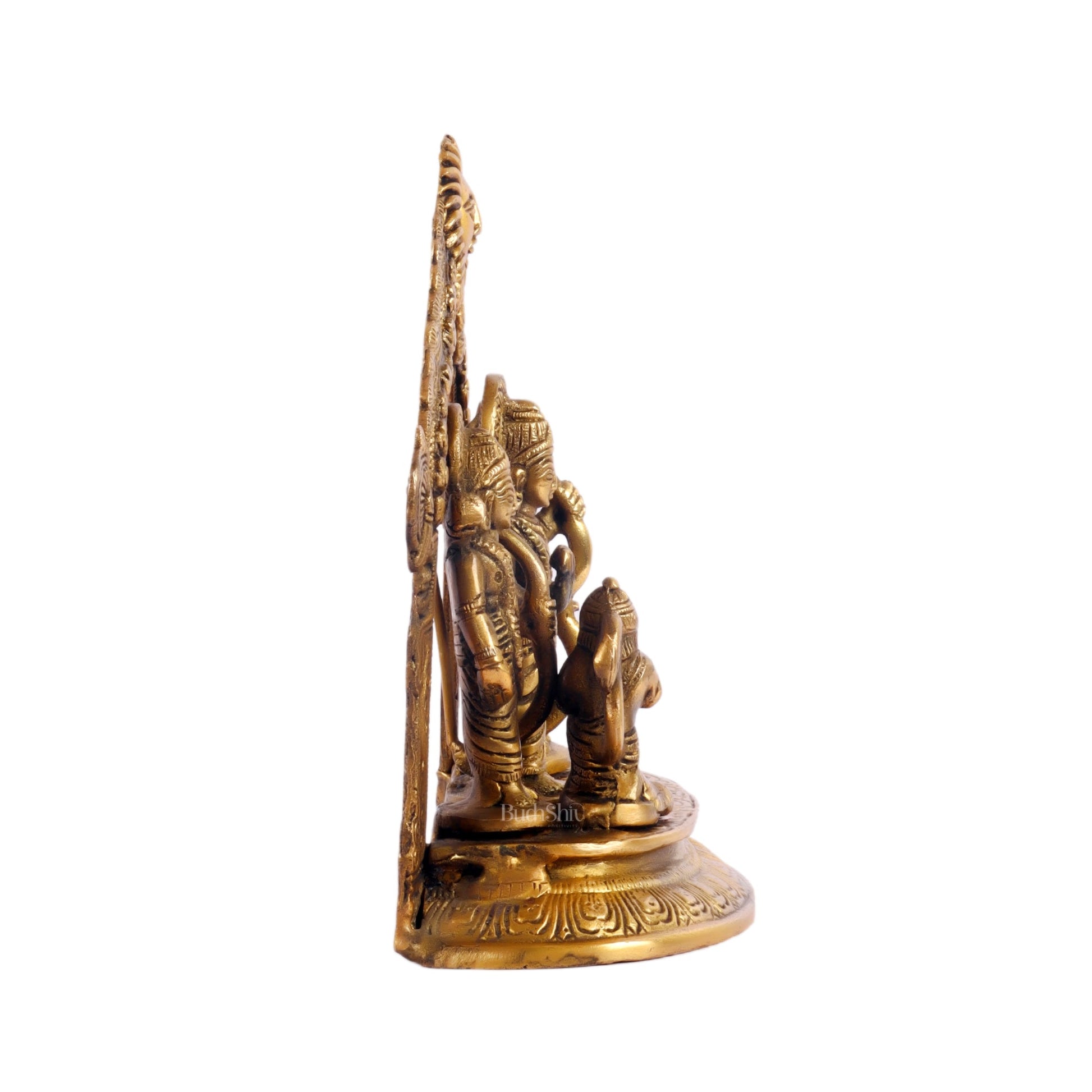 Divine Brass Ram Darbar 7.5 inch - Budhshiv.com