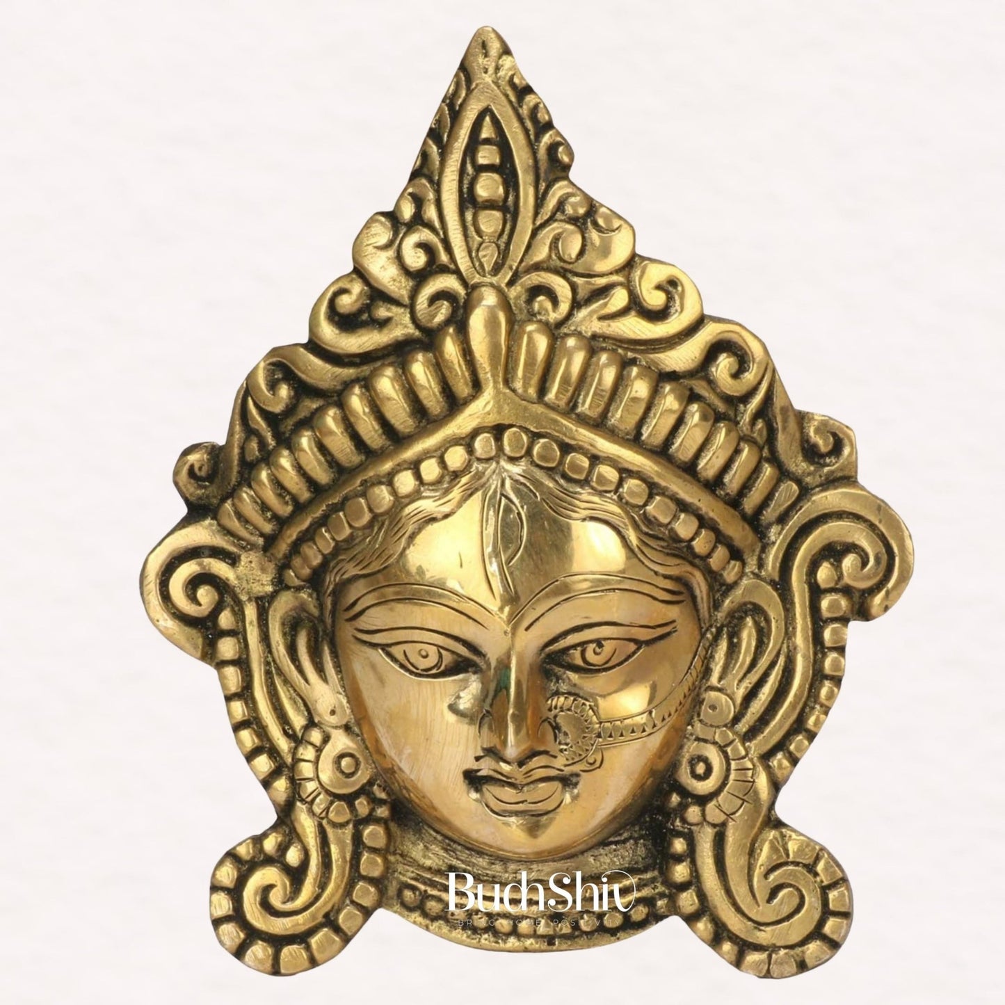 Durga Maa Face Wall Mount - Budhshiv.com