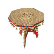 Elephant brass chowki 12 inch shine - Budhshiv.com