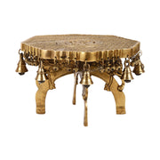 Elephant brass chowki 12 inch - Budhshiv.com