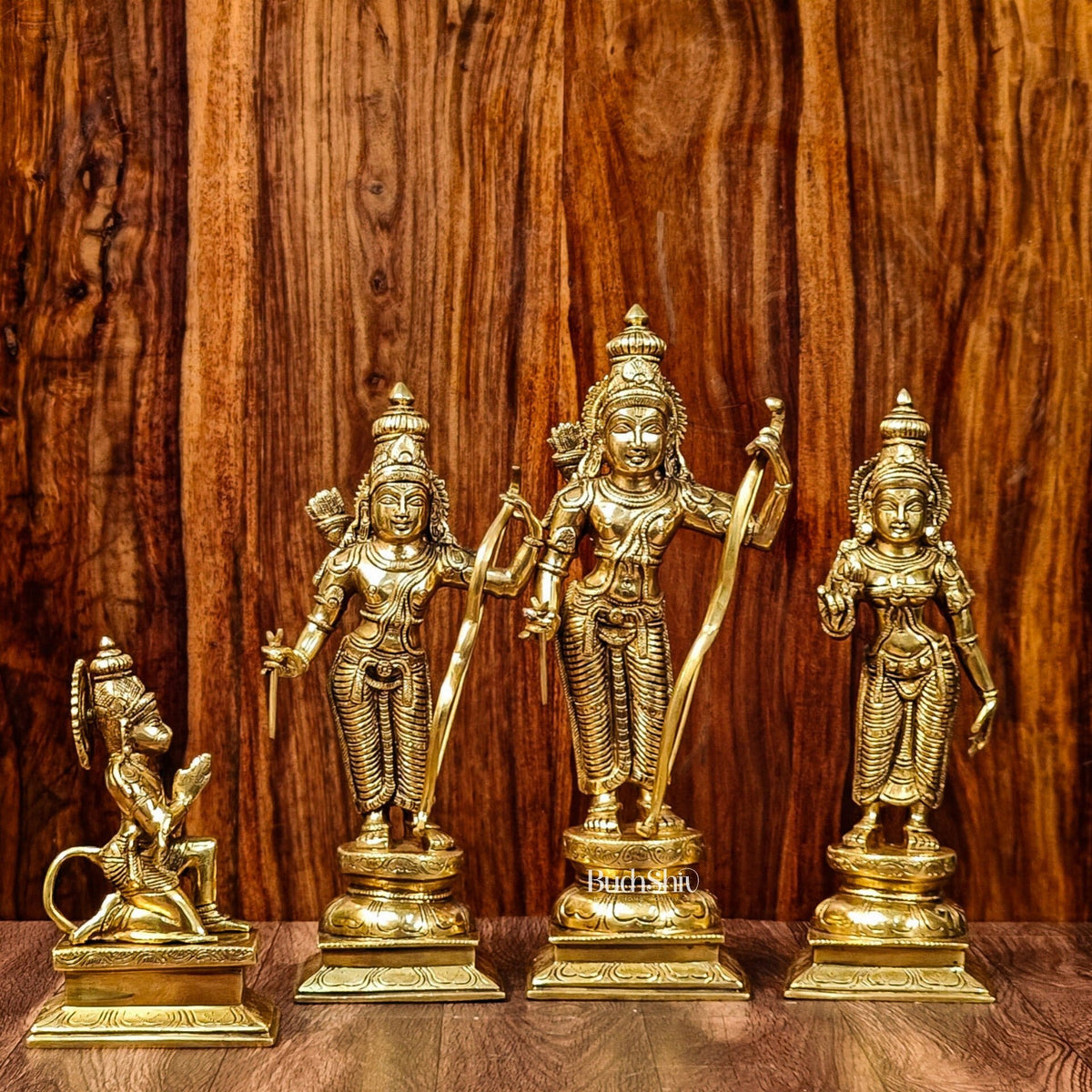 Brass Ram Darbar Statues 18 Inch | Budhshiv.com