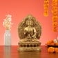 Exquisite Brass Superfine Buddha Statue | 10.5" - Budhshiv.com