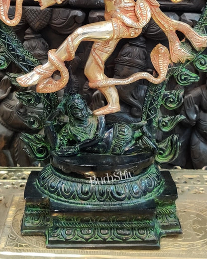 Exquisite Handcrafted Nataraja Statue - 21" Height - Budhshiv.com