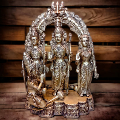 Exquisite Pure Brass Superfine Ram Darbar Statue 26 inch - Budhshiv.com