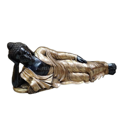 Handcrafted Large Resting/Sleeping Buddha Statue -29" - Budhshiv.com