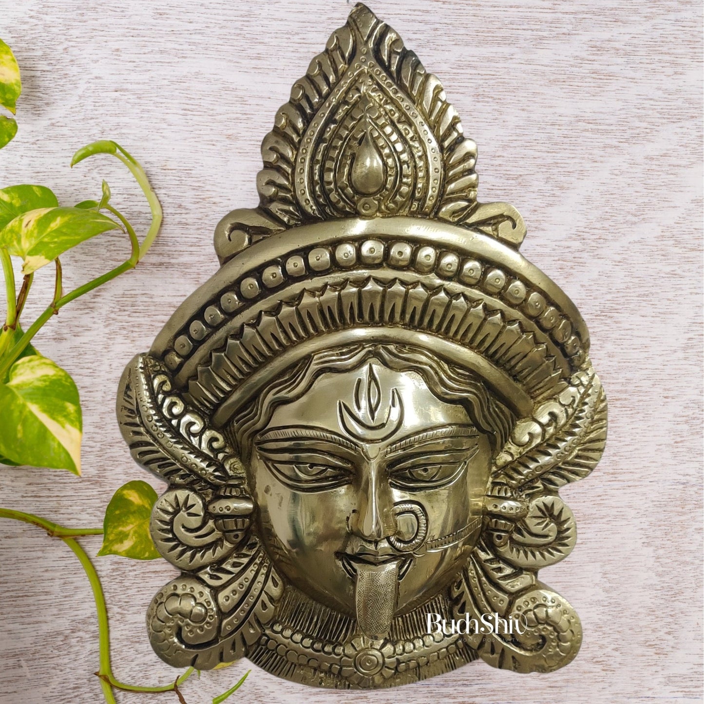 Kali Maa Face Wall Mount - Budhshiv.com