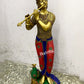 Krishna Murlidhar Brass Idol | Superfine Brass | Height 29 Inch - Budhshiv.com