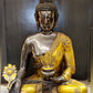 Large Pure Brass Medicine Healing Buddha Statue - 23 inch - Budhshiv.com