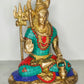 Lord Shiva Brass Idol 10.5 inches - Budhshiv.com