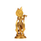 Murlidhar Krishna Idol: Exquisite 9.5-Inch Brass Idol - Budhshiv.com